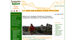 Desktop Screenshot of languedoc-nature.com